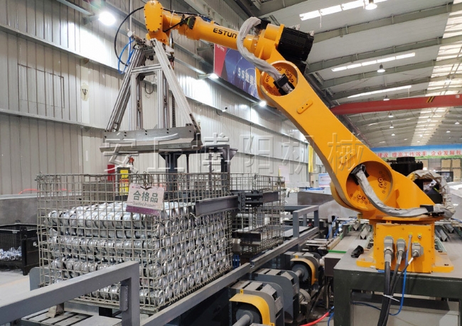 鋼帽自動碼垛機